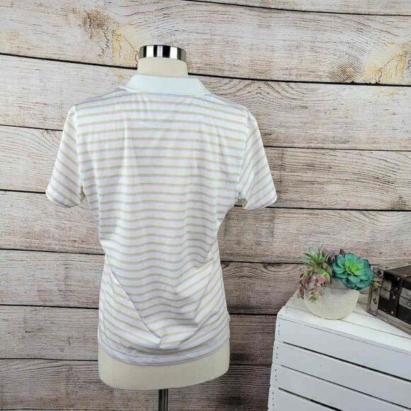 Monterey Club Silk Polo Golf Shirt Medium - Picture 3 of 7